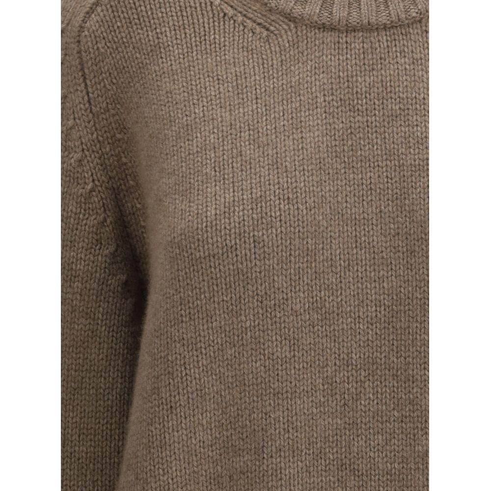 Khaite Cashmere Mae Sweater 1728,72470364320,Brown,Clothing,Khaite,M,New with tags,Sweaters - Women - Clothing,Women,Women - Clothing Khaite KH-9085600216-M