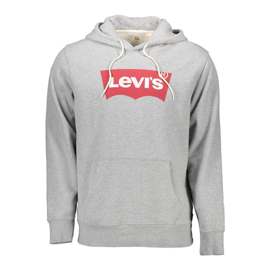 Levi's Gray Cotton Men Sweater