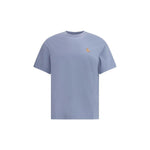 Maison Kitsuné Logoed T-Shirt 1728,72470364320,Clothing,L,Light Blue,M,Maison Kitsuné,Men,Men - Clothing,New with tags,T-Shirts - Men - Clothing,XL Maison Kitsuné MA-LM00110KJ00080122-XL