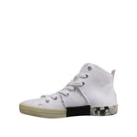 Maison Margiela White Lace Up Mid Top Women Sneakers Shoes LA12557-35