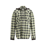 Maison Mihara Yasuhiro Hooded Shirt 1728,72470364320,Clothing,IT46 | S,IT48 | M,Maison Mihara Yasuhiro,Men,Men - Clothing,New with tags,Shirts - Men - Clothing,Yellow Maison Mihara Yasuhiro MA-J14SH183YELLOW-IT46 | S