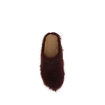 Marni Long-haired calfskin Fussbett Mules MA-SBMS00460100R81-EU36/US6