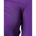 Max Mara Studio Purple Long Sleeves V-neck Sheath Midi Dress 1728,67345645728,Clothing,Dresses - Women - Clothing,IT42|M,Material: 73% Triacetate 27% Polyester,Max Mara Studio,Preowned / Defect,Purple,Women,Women - Clothing Max Mara Studio DR281384-42
