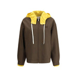 Miu Miu Hooded Bomber Jacket 1728,72470364320,Brown,Clothing,IT38 | S,Jackets & Coats - Women - Clothing,Miu Miu,New with tags,Women,Women - Clothing Miu Miu MI-ML1268SOOO17HVF04NJ-IT38 | S