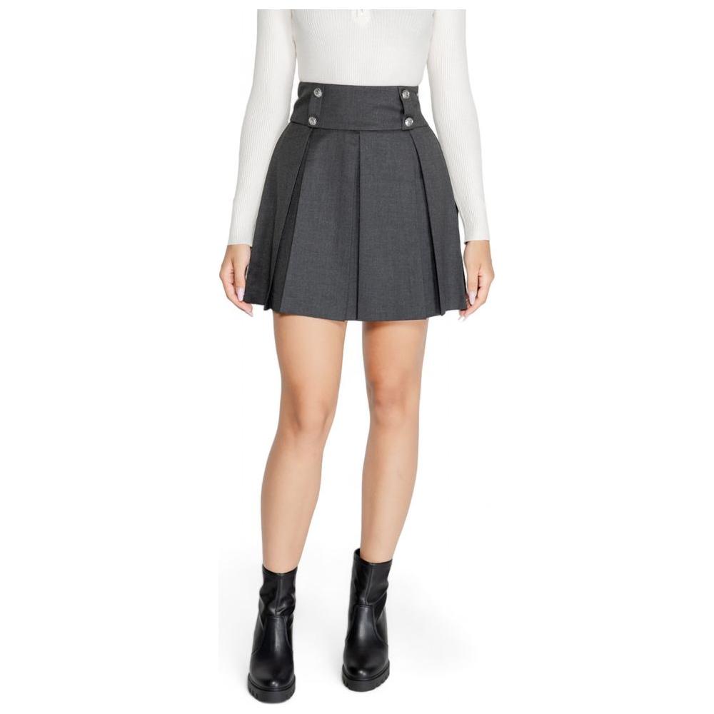 Morgan De Toi Morgan De Toi Gray Polyester Skirt MO-15191500138-34 | XXS 1728,34 | XXS,71956299936,Clothing,Gray,Morgan De Toi,New with tags,Skirts - Women - Clothing,Women,Women - Clothing