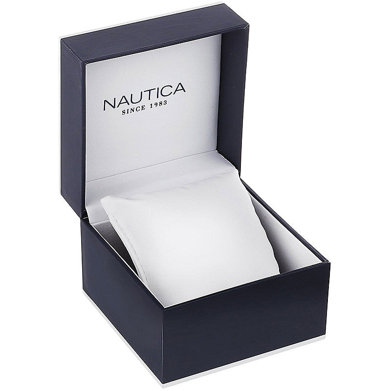 NAUTICA Mod. NAPBRW003 official packaging box for gent quartz analog watch