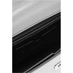 Off-White Off-White Metallic Leather Handbag with Removable Shoulder Strap OFP597825GD 1728,74866327712,Bags,New with tags,Off-White,Silver,Tote Bags - Women - Bags,Women,Women - Bags