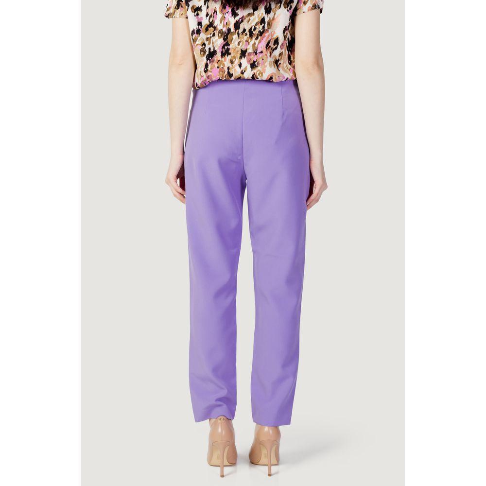 Only Only Purple Polyester Jeans & Pant ON-10274800139-34 | XXS 1728,34 | XXS,71956299936,Clothing,IT36|XXS,Jeans & Pants - Women - Clothing,New with tags,Only,Purple,Women,Women - Clothing