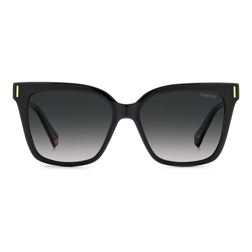 POLAROID MOD. PLD 6192_S ladies sunglasses made of polycarbonate, featuring stylish black frames for a fashionable look.