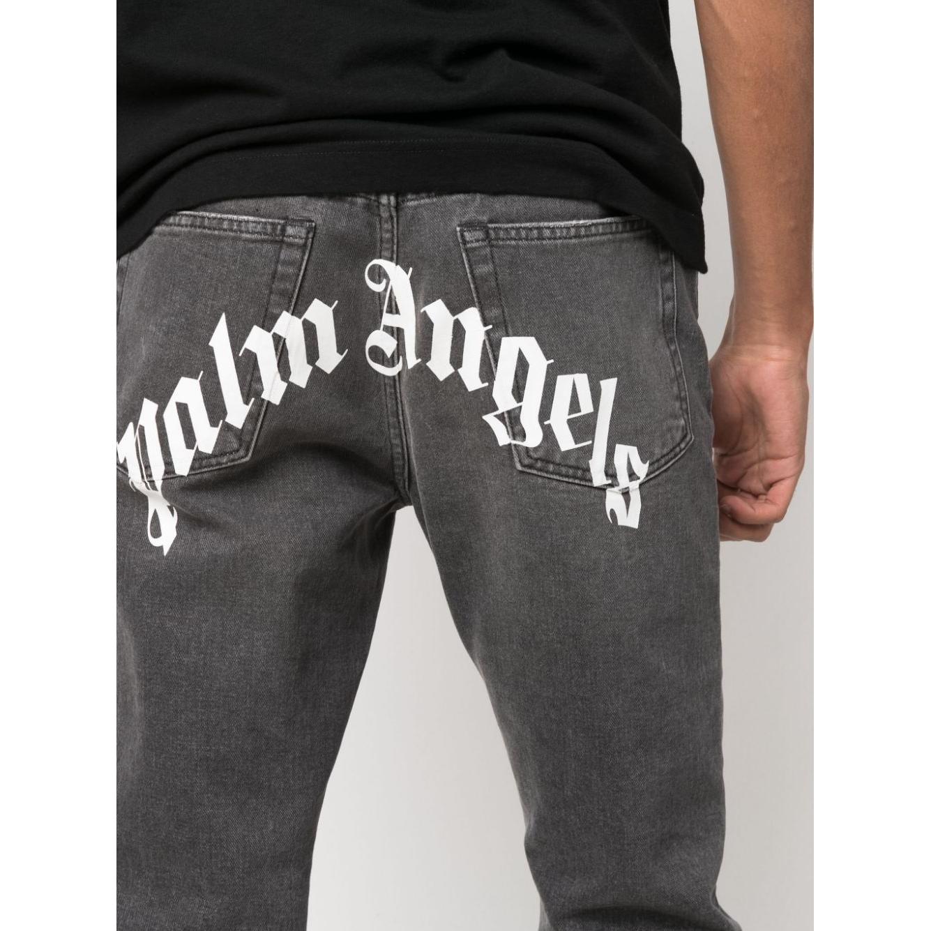 Palm Angels Palm Angels Jeans Black PMYA012C99DEN0011001 LDin,Men,Men > Clothing,Men > Clothing > Jeans,New In,Spring - Summer 2023,Yes Eu