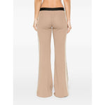 Palm Angels Palm Angels Trousers Beige PWHG021S24KNI0016410 LDin,New In,Spring - Summer 2024,Women,Women > Clothing,Women > Clothing > Trousers,Yes Eu