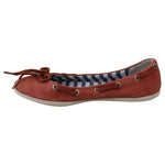 Pantofola D'Oro Coral Suede Lace Bow Loafers Ballet Flat Shoes