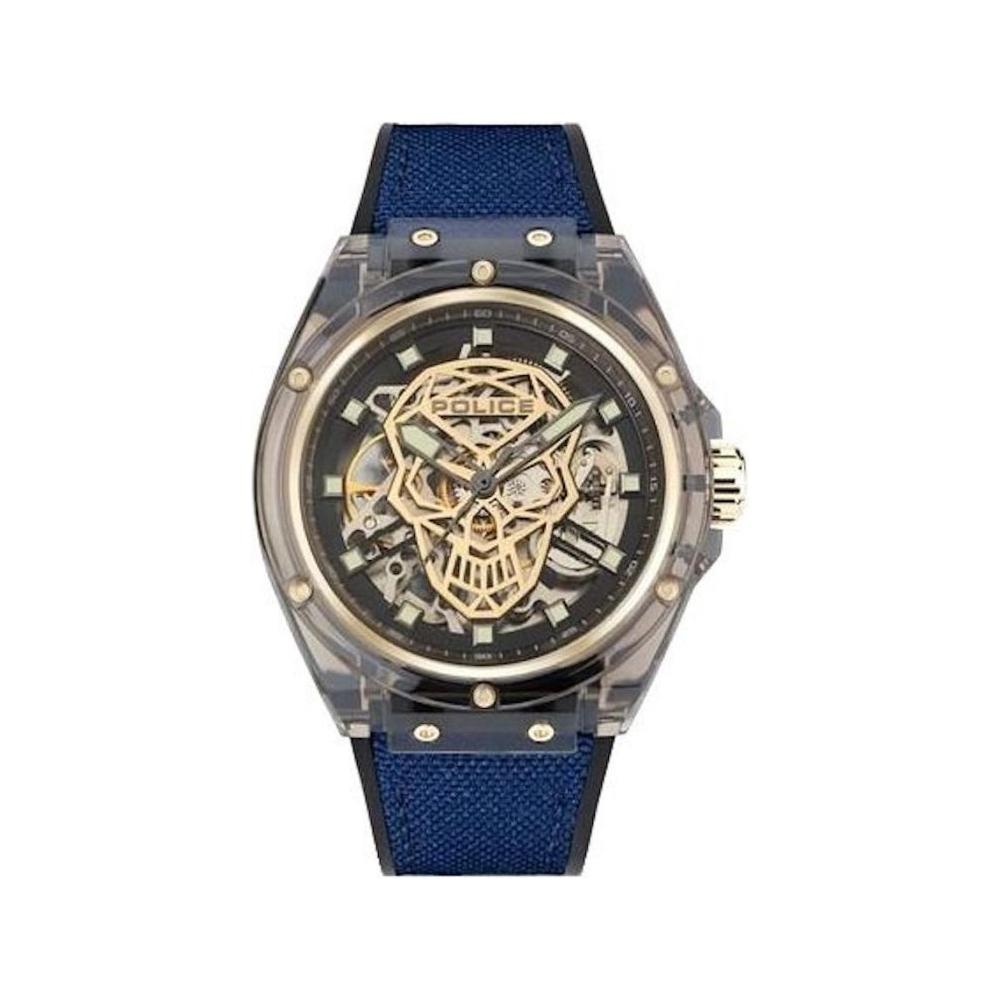 Police Police Blue Silicone Watch POPEWGR1592403AC 1728,Blue,Men,New with tags,Police,Watches for Men - Watches