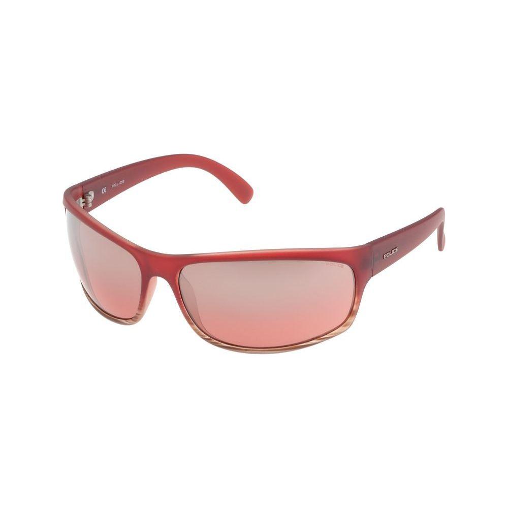 Police Police Red Injected Sunglasses POS1863M71ACNXAC 1728,New with tags,Police,Red,Unisex,Unisex Sunglasses - Sunglasses