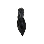 Prada 55mm Cut-Out Satin Pumps PR-8807757480148-EU35/US5