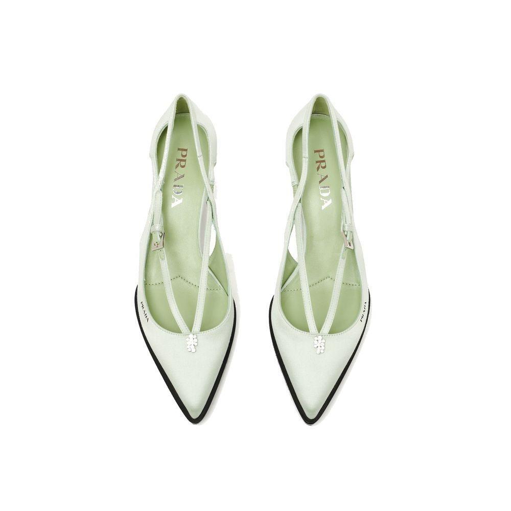 Prada Cut-Out Satin Pumps PR-8805325177044-EU39/US9