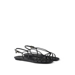 Prada Leather Flat Sandals PR-8805204852948-EU35/US5