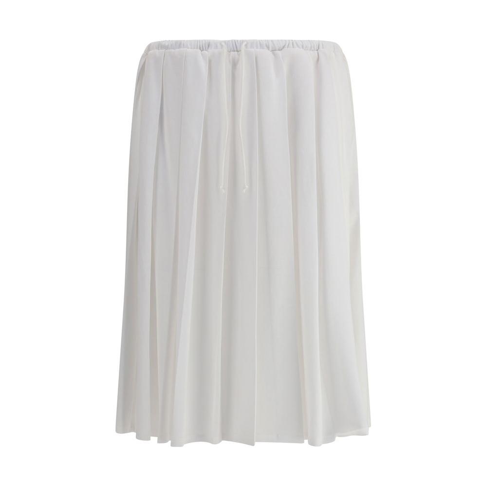 Prada Prada Jersey midi Skirt PR-31145SOOO129VF0009-IT40 | M 1728,72470364320,IT40 | M,New with tags,Prada,Skirts - Women - Clothing,White,Women
