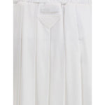 Prada Prada Jersey midi Skirt PR-31145SOOO129VF0009-IT40 | M 1728,72470364320,IT40 | M,New with tags,Prada,Skirts - Women - Clothing,White,Women