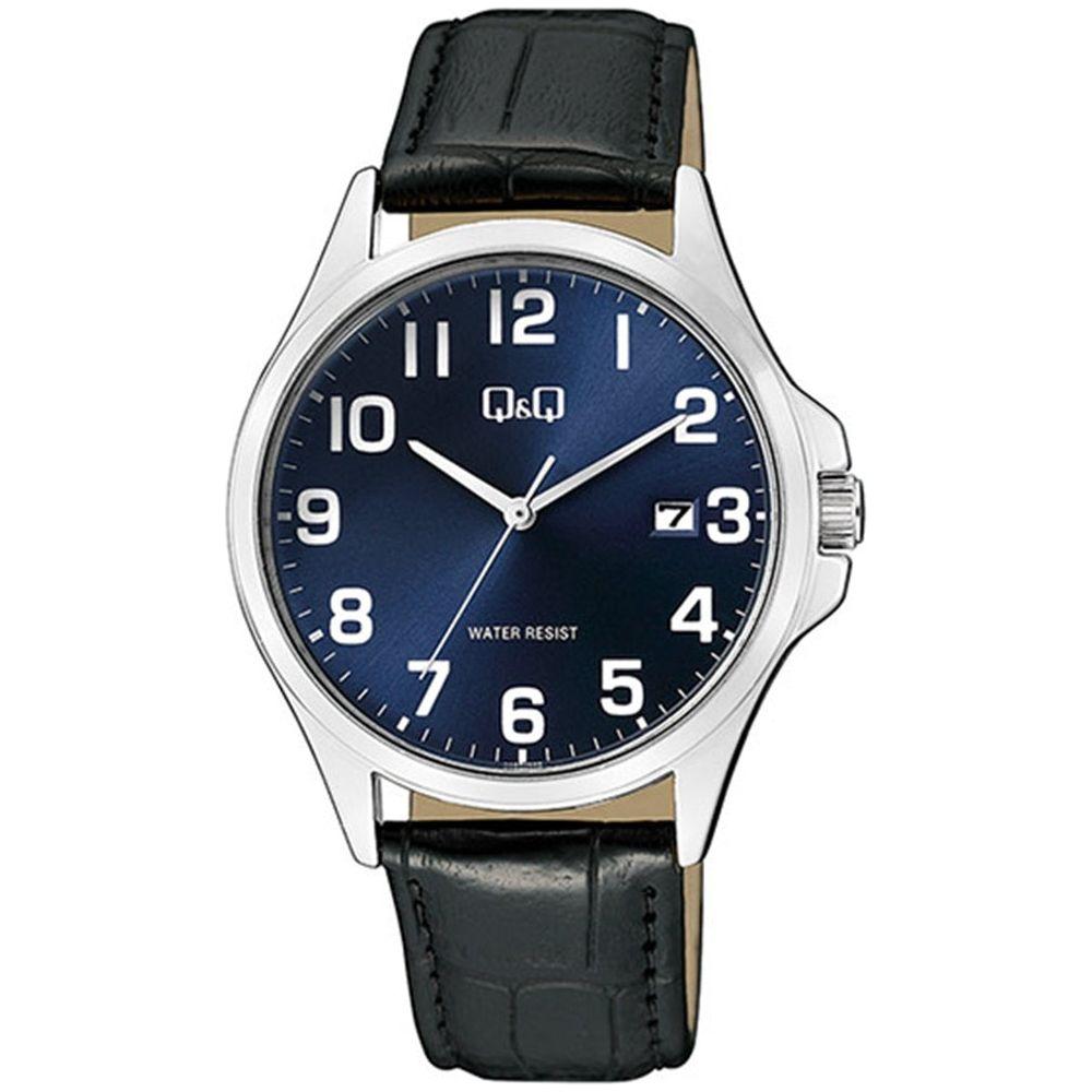 Q&Q Q&Q Mod. GENT DATE A480J305Y Gent,Gent Ready stocked Watches,READY STOCKED WATCHES,Watches for Men - Watches,Wristwatch