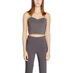 Rinascimento Rinascimento Gray Polyester Tops & T-Shirt RI-14931600136-IT40|S 1728,71956299936,Clothing,Gray,IT40|S,New with tags,Rinascimento,Tops & T-Shirts - Women - Clothing,Women,Women - Clothing