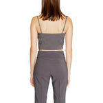 Rinascimento Rinascimento Gray Polyester Tops & T-Shirt RI-14931600136-IT40|S 1728,71956299936,Clothing,Gray,IT40|S,New with tags,Rinascimento,Tops & T-Shirts - Women - Clothing,Women,Women - Clothing
