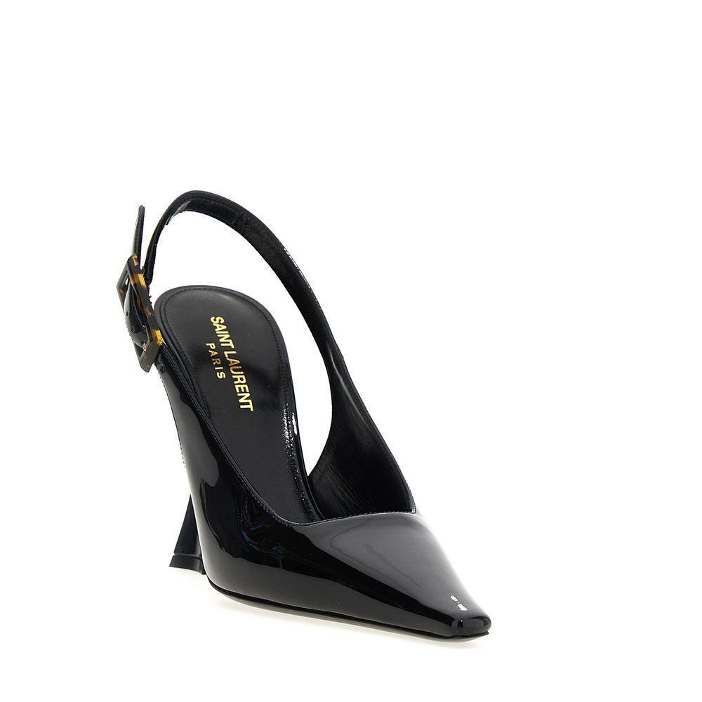 Saint Laurent 'Dune' Leather Slingback Pumps SA-8735551062228-EU35/US5