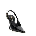 Saint Laurent 'Dune' Leather Slingback Pumps SA-8735551062228-EU35/US5