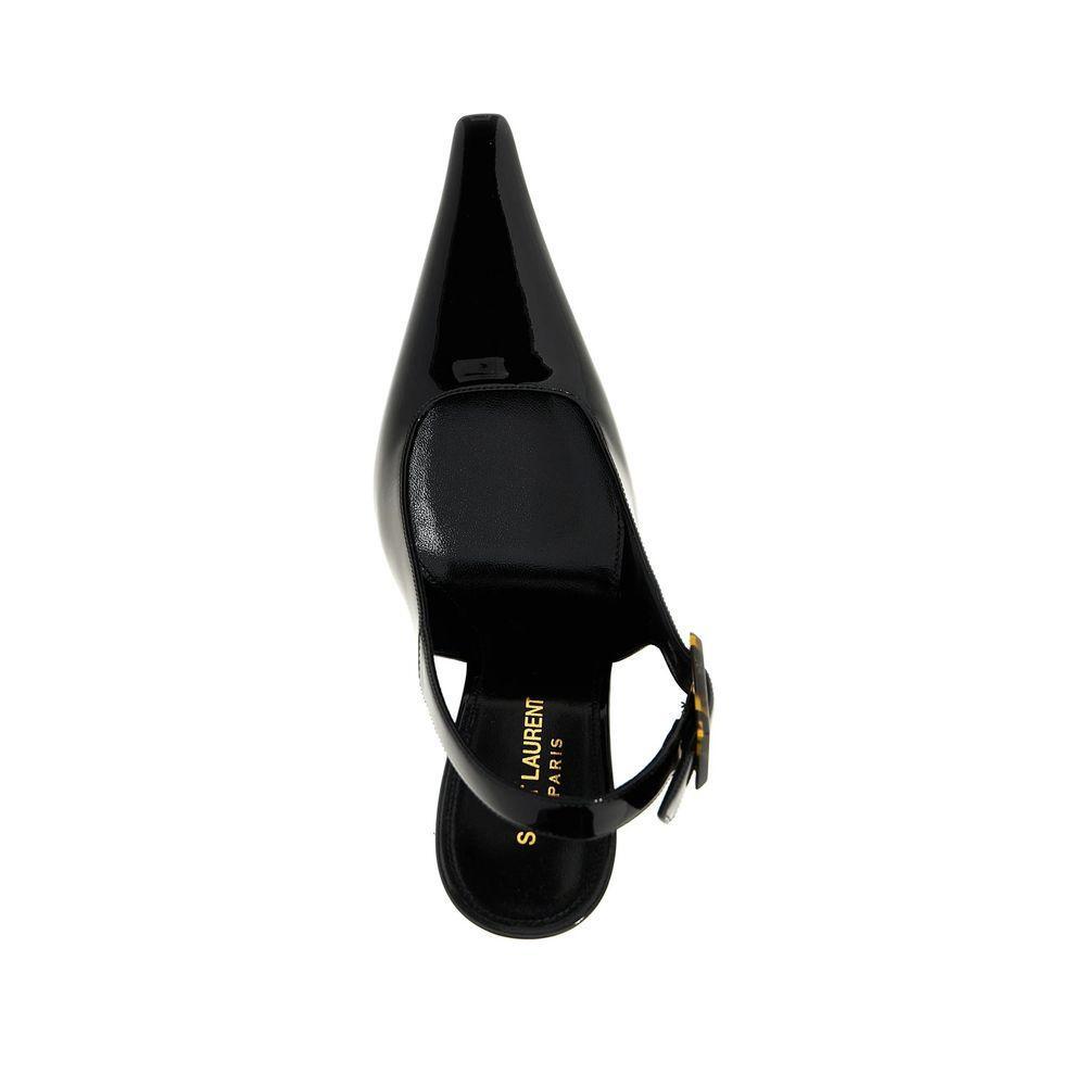 Saint Laurent 'Dune' Leather Slingback Pumps SA-8735551062228-EU35/US5