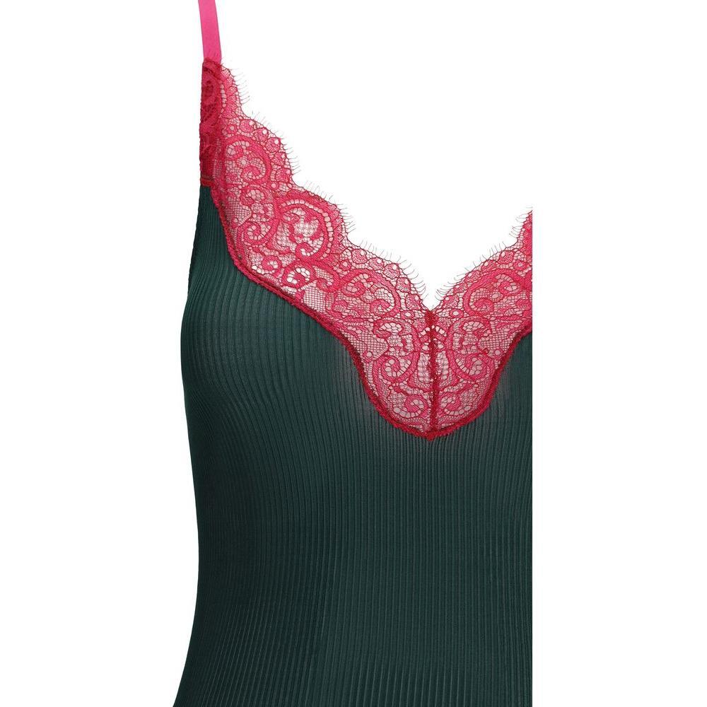 Saint Laurent Lace Top 1728,72470364320,Clothing,Green,M,New with tags,S,Saint Laurent,Tops & T-Shirts - Women - Clothing,Women,Women - Clothing Saint Laurent SA-828250Y37SM2904-M