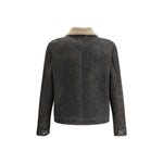 Salvatore Santoro Shearling Jacket SA-49584UGREYSPAGO-IT50 | L