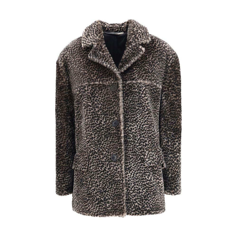Salvatore Santoro Spotted patterned Fur Jacket SA-49108DWHITEBLACK-IT40 | M
