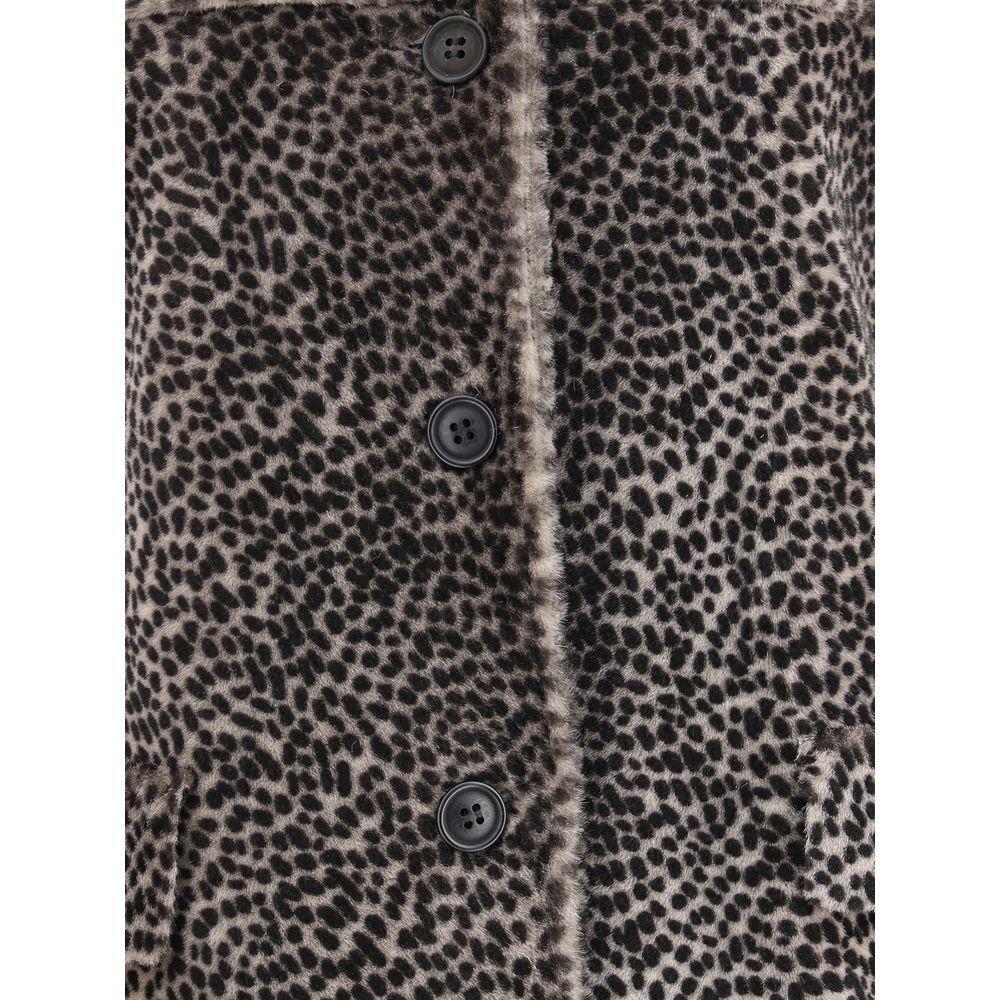 Salvatore Santoro Spotted patterned Fur Jacket SA-49108DWHITEBLACK-IT40 | M