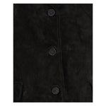 Salvatore Santoro Suede leather Jacket SA-49077DBLACK-IT40 | M