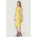 Sandro Ferrone Sandro Ferrone Yellow Polyester Dress SA-11039400946-44 | M 1728,44 | M,71956299936,Clothing,Dresses - Women - Clothing,New with tags,Sandro Ferrone,Women,Women - Clothing,Yellow