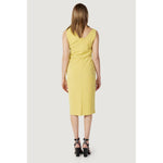 Sandro Ferrone Sandro Ferrone Yellow Polyester Dress SA-11039400946-44 | M 1728,44 | M,71956299936,Clothing,Dresses - Women - Clothing,New with tags,Sandro Ferrone,Women,Women - Clothing,Yellow