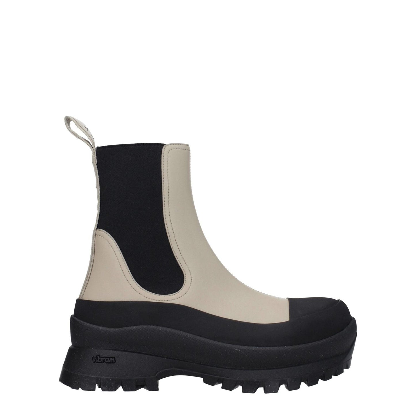 Stella McCartney Black Leather Ankle Boots ST-8547463758089-EU37/US7