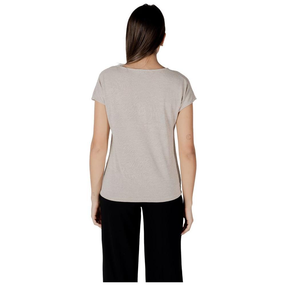 Street One Beige Polyester Tops & T-Shirt