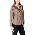 Street One Beige Viscose Shirt