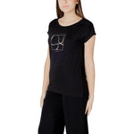 Street One Black Cotton Tops & T-Shirt
