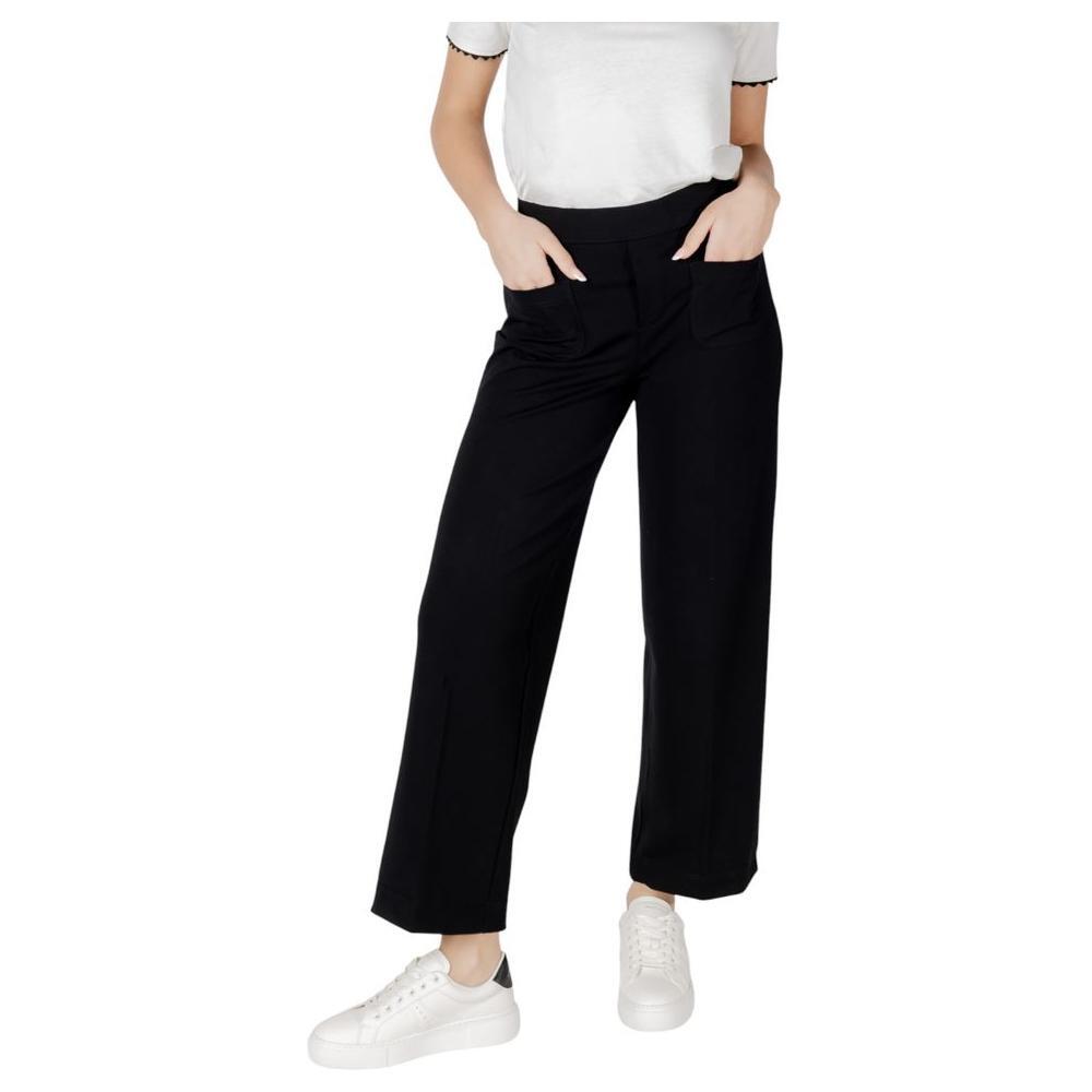 Street One Black Viscose Jeans & Pant