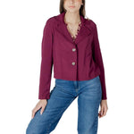 Street One Street One Purple Viscose Jackets & Coat ST-16348102214-IT36|XXS 1728,71956299936,IT36|XXS,IT38|XS,IT40|S,IT42|M,Jackets & Coats - Women - Clothing,New with tags,Purple,Street One,Women