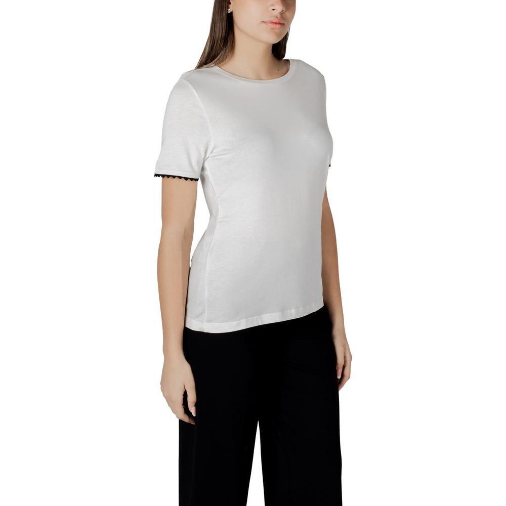 Street One White Cotton Tops & T-Shirt
