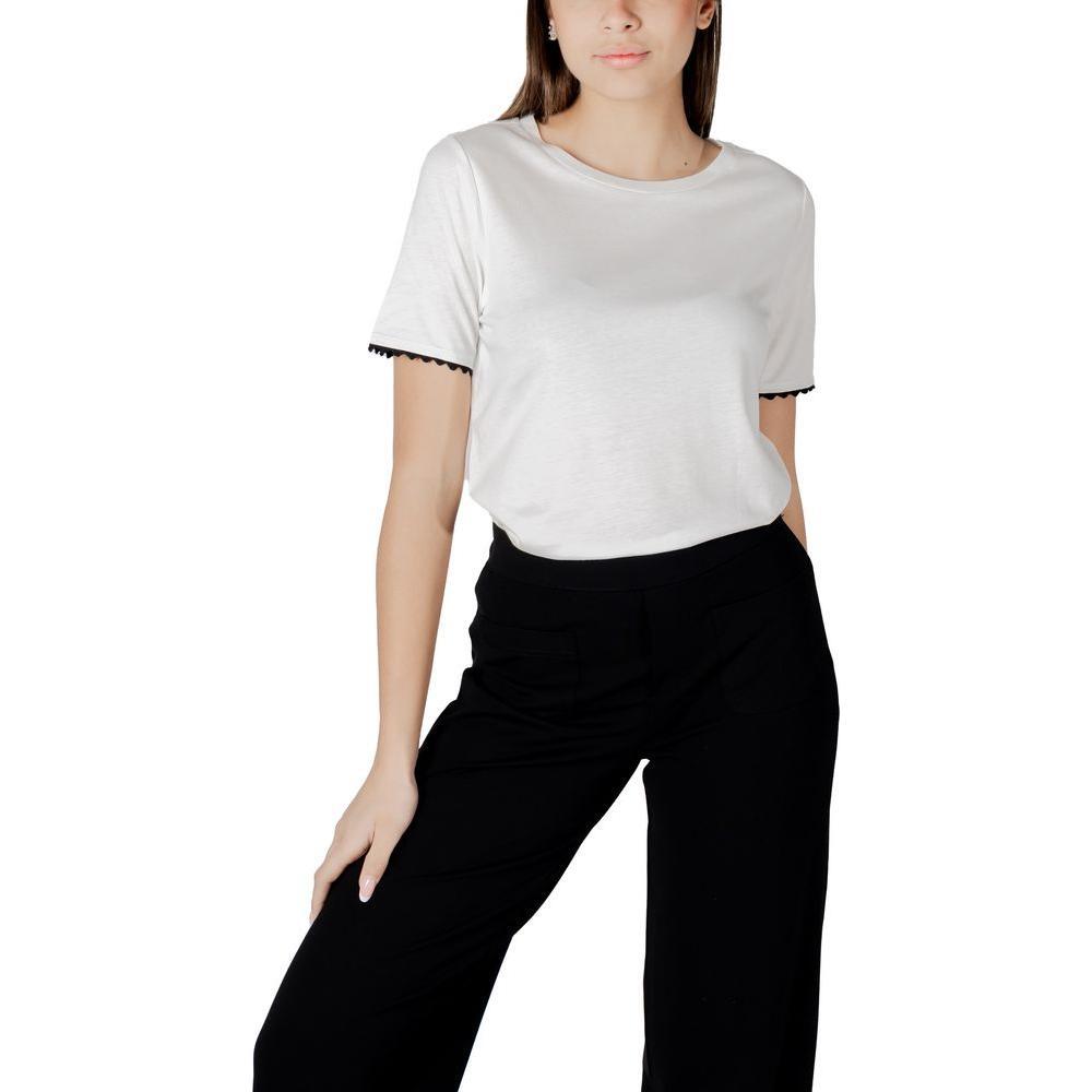 Street One White Cotton Tops & T-Shirt
