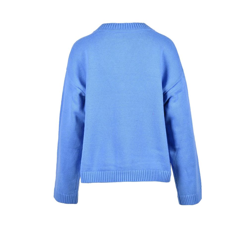 Tommy Hilfiger Blue Cotton Cardigan