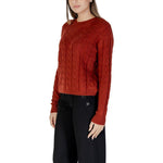 Vero Moda Vero Moda Red Viscose Sweater VE-15709402212-IT42|M 1728,71956299936,Clothing,IT42|M,New with tags,Red,Sweaters - Women - Clothing,Vero Moda,Women,Women - Clothing,XL