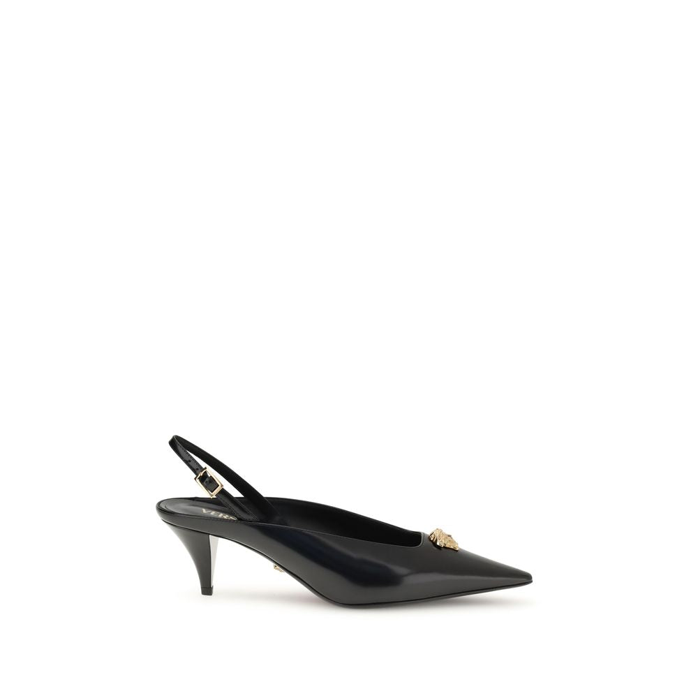 Versace La Medusa slingback Pumps VE-10219051A148351B00V-EU38/US8