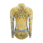 Versace Leopard draped Bodysuit VE-10053211A162515E700-IT40 | M