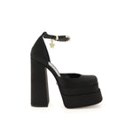 Versace Silk Satin Platform Pumps VE-8736639353044-EU40/US10
