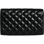 Versace Black Quilted Nappa Leather Crossbody Shoulder Bag Versace Black